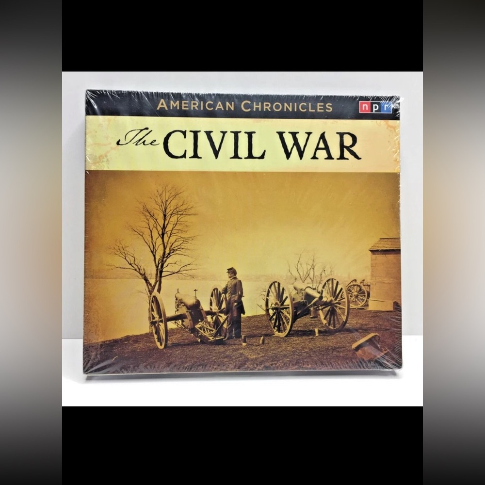New NPR American Chronicles 'The Civil War' Audiobook 3 CDs 3 Hours Runtime